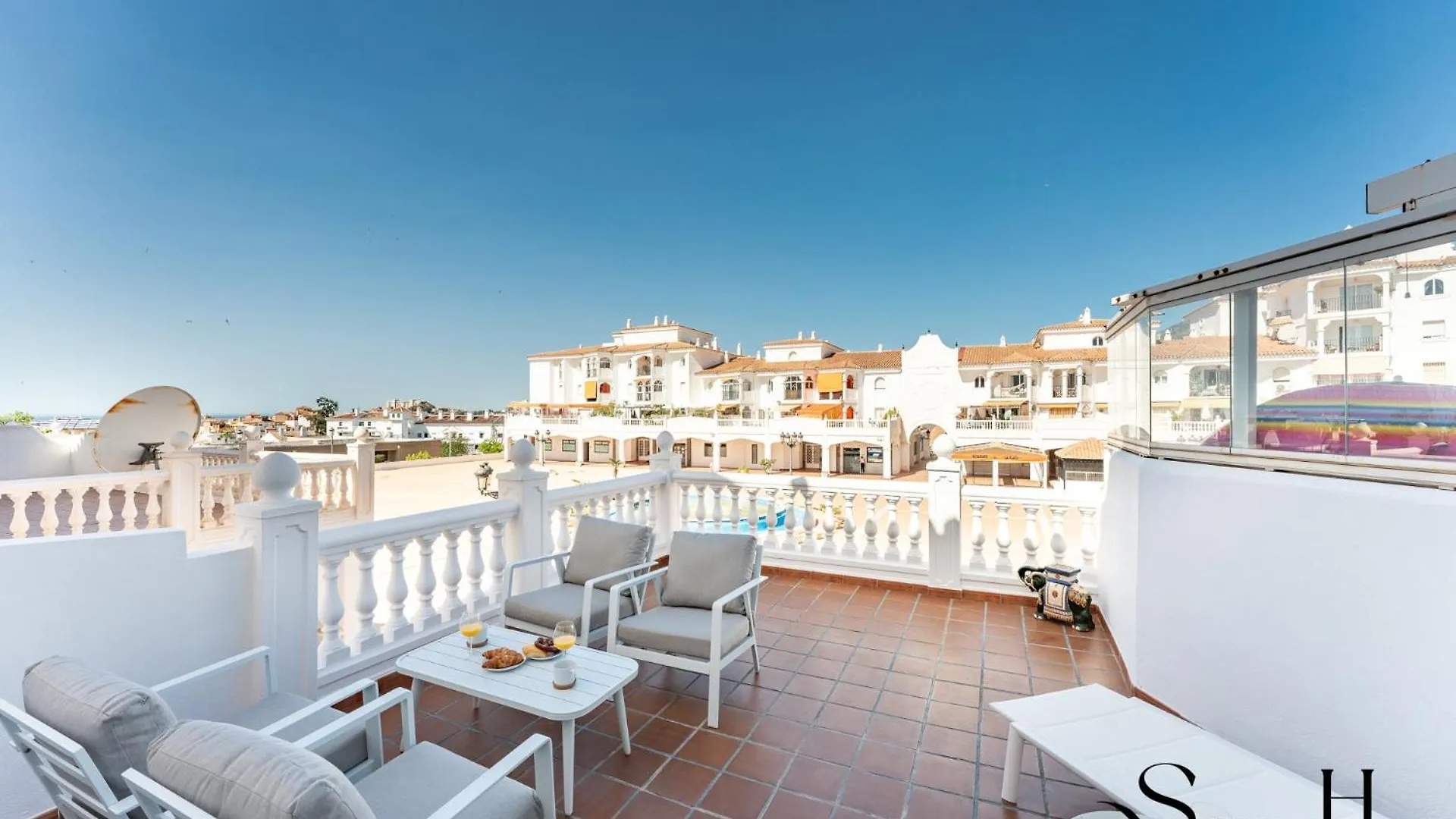 Ferienwohnung Fancy 2Br Retreat Pool Parking, Wonderful Views Benalmádena